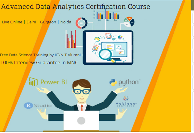 Google Data Analyst Course in Delhi,110024. Certification for “Data Analytics Course” in Delhi NCR. [ 100% Job in MNC] “New Year Offer 2025”, Free Demo, Excel, SQL, Power BI, Tableau, Alteryx, Python Data Science and Sigma Analytics, Analytics Training Center in Delhi NCR – SLA Consultants India